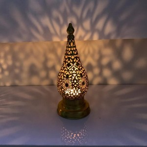 <b>Moroccan</b> Decorative Metal Lantern Design Painted Finishing Candle <b>Moroccan</b> Lanterns Multiple Shaped Ramadan T-<b>Light</b> Holder - Product Image 1