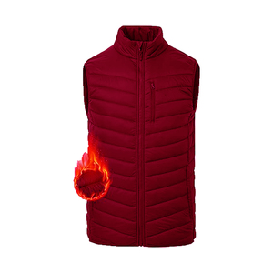 Nouveau Gilet Chauffant Personnalisé 2026 pour Homme – Veste sans Manches Coupe-Vent Chaude avec Chauffage USB pour l'Hiver - Product Image 4