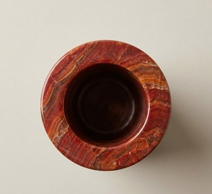Natural Red Onyx <b>Cylinder</b> <b>Vase</b> Handmade Straight Tube Stone Flower <b>Vase</b> Wholesale Custom Logo Home Decor <b>Cylinder</b> <b>Vase</b> Polished - Product Image 2