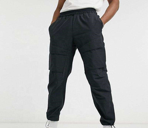 Pantalones Cortavientos Cómodos y Ligeros Hechos en Pakistán, Pantalones Deportivos Casuales Modernos y Minimalistas, Pantalones Cortavientos para Uso Diario - Product Image 5