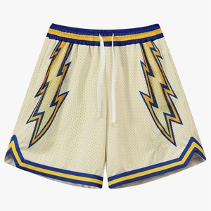 Polyester Double Layer Sport Wholesale Basketball High Quality Heavyweight <b>Mens</b> Gym <b>Pattern</b> Custom Streetwear Camo Mesh <b>Shorts</b> - Product Image 2