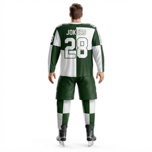Maillot de hockey personnalisé par sublimation pour les équipes scolaires, les clubs et les universités, vêtements de sport athlétiques, fournisseur OEM de marques privées - Product Image 3
