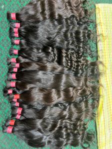 Paquetes de Cabello Rizado Indio Natural, Cabello Humano Virgen Sin Procesar al por Mayor, Cabello Indio Natural con Cutícula Alineada, Proveedor de Cabello Indio al por Mayor - Product Image 4