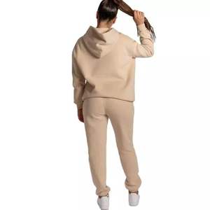 ชุดวอร์มผู้หญิง VIBE SEWN รุ่น Autumn Solid Hooded Regular Fleece ผ้าฟลีซเนื้อนุ่ม ระบายอากาศได้ดี ผลิตจากโพลีเอสเตอร์/คอตตอน เป็นมิตรต่อสิ่งแวดล้อม เหมาะสำหรับใส่ลำลองหรือเล่นกีฬา - Product Image 4