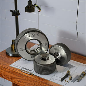 AUGST LINES Calibradores de Anillo de Rosca ACME de 3 1/2" x 2, 7/8" x 6, Tipo Stub, GO NOGO, 2g 3g 4g, Herramienta de Medición de Roscas con Calibración NABL - Product Image 1