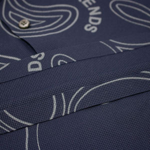 เสื้อโปโลแขนสั้นปักโลโก้ พิมพ์ลายดิจิตอล 3 มิติ สำหรับผู้ชาย เล่นกอล์ฟ หรือเล่นกีฬา - Product Image 3