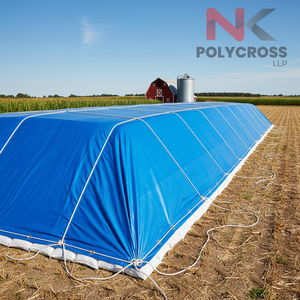 Cubierta de Protección para Ensilaje de Alta Resistencia para Operaciones Agrícolas a Gran Escala, Lámina de Polietileno Duradera para Cubrir Ensilaje - Product Image 5