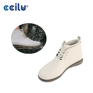 Botas de Lluvia Unisex Modernas, Minimalistas, Certificadas, Sostenibles, Impermeables, con Punta Cerrada, con Cordones, Forro de Neopreno, para Caminar, para Verano - Product Image 1