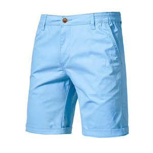 Nouveaux shorts en coton pour garçons, respirants, shorts pour hommes, séchage rapide, shorts et pantalons chino en coton pour hommes, étiquettes personnalisées avec logo. - Product Image 4