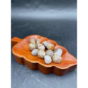 Pierre de Dendrite de Tigre Naturelle Polie 2-3 cm pour Décoration, Artisanat et Collection de Cristaux - Product Image 3