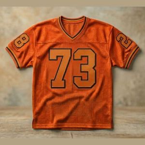 Nouveau design T-shirt en maille pour homme, coupe oversize, à manches courtes, pour le sport, avec impression numérique, en promotion - Product Image 1