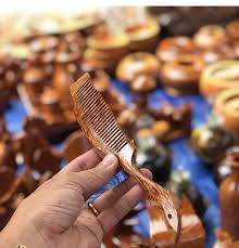 Eco Friendly <b>Coconut</b> Wood <b>Hair</b> Comb Natural Wooden Comb for Sustainable Beauty and Personal Care - Product Image 5