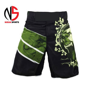 Pantalones Cortos de Boxeo y Kickboxing MMA Unisex, de Alta Calidad, Elásticos, Transpirables, de Secado Rápido, Ligeros, Duraderos, Colores Personalizados, OEM - Product Image 1