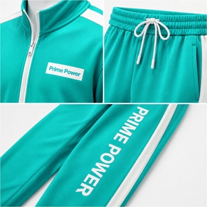 Women All Season Tracksuit Set Two Piece Sports Jacket <b>Pants</b> Gym Running Training Casual Activewear Wholesale Manufacturer - Product Image 5