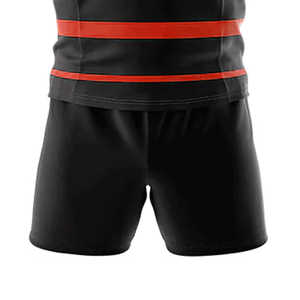 Best Hot Selling 100% Polyester <b>Material</b> Rugby Uniform New Style Custom Team Use Short Sleeve Football Wear Jerseys & Shorts Set - Product Image 6