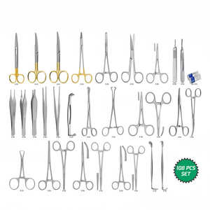 Kit Básico de Cirugía Mayor de 108 Piezas, Juego de Instrumentos Médicos Quirúrgicos de Grado Alemán por Dentavex - Product Image 2