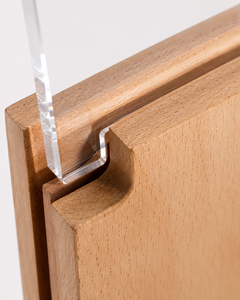 Wooden & Acrylic Medal Holder Display 3mm Thickness Customizable Color & Logo - Product Image 6