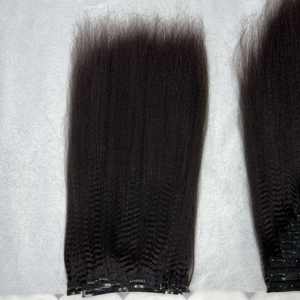 Clip de cheveux vierges crus vietnamiens droits crépus dans des extensions de cheveux sans enchevêtrement prix de gros de haute qualité - Product Image 6