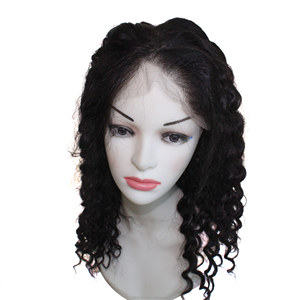 Peluca india con frente de encaje que ofrece cabello 100% humano sedoso con brillo natural, ajuste cómodo y fabricación duradera. - Product Image 5