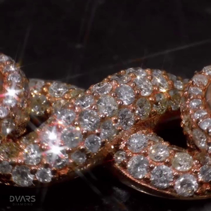 Pulseras de Cadena Cruzada Negra con Moissanita VVS, Plata de Ley 925, Joyería de Lujo Hip Hop Bling para Raperos, Pasa Prueba de Diamante - Product Image 4