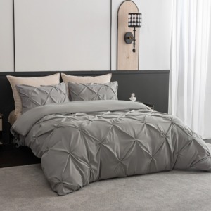 Parures de couette de luxe fraîches 3 pièces, motif résistant à l'eau, 400TC, pour la maison - Product Image 1