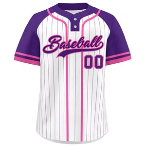 Maillot de baseball de qualité supérieure, tissu anti-rétrécissement, style manches raglan, broderie personnalisée, durable, pour l'athlétisme - Product Image 3