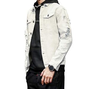 High Quality Men's Camouflage Stretch <b>Quilted</b> Denim <b>Jacket</b> with Front Customizable Design-Formal Style 2026 - Product Image 2