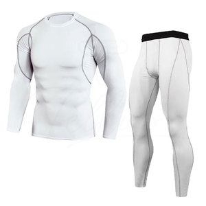 <b>Compression</b> Sets Hot Sale Light Weight Sports Wear Breathable 2-Piece Set Spandex/Nylon High Waist - Product Image 1
