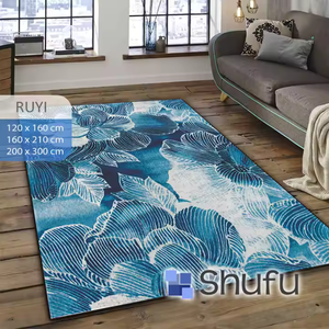 SHUFU พรมผ้าสักหลาดพิมพ์ลายนุ่มสบายพร้อมเบาะยางปลอดภัยป้องกันการแพ้และซักได้ขายในราคาไม่แพง - Product Image 6