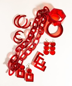 Modern Design Colorful Resin Art Decorative <b>Chain</b> Links Customizable Logo Handmade for Diwali Birthday Wedding Occasions - Product Image 5