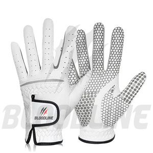 Bloodline Leather Sports <b>Gloves</b> Wrist Length Breathable Unlined White Sporty Style for Outdoor Activities - Product Image 2