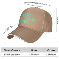 Casquette de baseball personnalisée avec broderie, nouvelle collection 2026, en coton doux, idéale pour les événements d'équipe et les cadeaux promotionnels