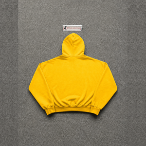เสื้อฮู้ดดี้พรีเมียมสีทองทรงโอเวอร์ไซส์ ซิปหน้า สวมใส่สบาย สไตล์ลำลอง แฟชั่นสตรีท  กระเป๋าหลายช่อง เสื้อผ้าลำลองแนวสตรีท - Product Image 6