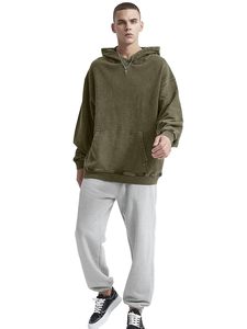 Sudadera con Capucha Estilo Vintage para Hombre, Diseño Gráfico, Lavado Ácido, 100% Algodón, Sudadera Holgada con Capucha, Estilo Hip-Hop, Gótico, Unisex - Product Image 3