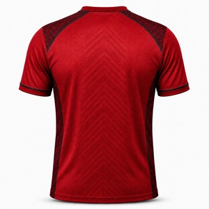 Maillot de football respirant en polyester léger, séchage rapide, évacuation de l'humidité, tissu flexible pour le sport - Product Image 2