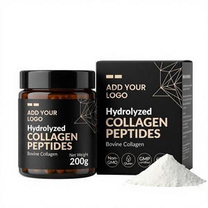 Suplemento dietético de calidad superior inodoro e insípido 100% polvo de colágeno de resplandor de piel pura para compra a granel - Product Image 1