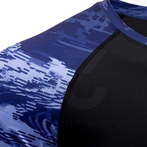 Camiseta de Protección Profesional para Hombre, de Secado Rápido, Manga Larga, Spandex/Poliéster, para Entrenamiento de Jiu Jitsu, Anti-Fricción - Product Image 4