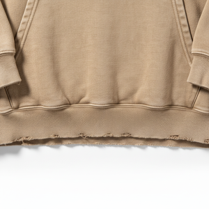 Vente en gros de sweats à capuche personnalisés épais pour hommes, sweats à capuche en molleton surdimensionnés, sweats à capuche 100% coton pour hommes - Product Image 2