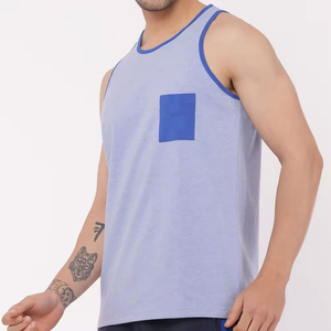 Débardeur pour homme de qualité supérieure, fabriqué par un fabricant sur mesure pour une livraison directe d'usine, avec un tissu durable et respirant. - Product Image 4