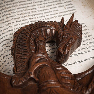 Custom Wooden <b>Dragon</b> Home Decoration Decorative <b>Dragon</b> Statue Wholesale Supply Handcrafted Wooden <b>Dragon</b> <b>Ornament</b> for Display - Product Image 2