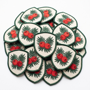 Écusson brodé étoile boussole, motif nuage céleste, direct usine, pour vêtements et vêtements d'extérieur - Product Image 3