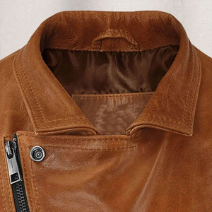 Unisex Premium Quality Genuine Leather Breathable Windproof Motorcycle Biker <b>Vest</b> Quilted Hidden Zipper <b>Utility</b> Pockets All - Product Image 6