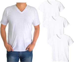 Camiseta de manga corta para hombre con cuello en V - Product Image 5