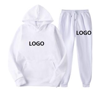 ชุดวอร์มผ้าฝ้ายสั่งทำขายส่งสำหรับผู้ชาย สวมใส่สบาย หนานุ่ม กันลม ลายเรียบ สำหรับฤดูหนาว พร้อมพิมพ์โลโก้ - Product Image 4