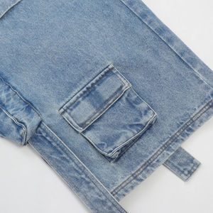 Pantalon en jean pour homme, prix compétitif, qualité supérieure, nouvelle arrivée, coupe ample, style décontracté, avec poches cargo. - Product Image 5