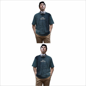 เสื้อยืดพิมพ์ลายผู้ชาย ผ้าระบายอากาศ ทรงหลวม สำหรับผู้ชาย MOQ ต่ำ 100% ผ้าฝ้าย เสื้อยืดผู้ชาย - Product Image 5
