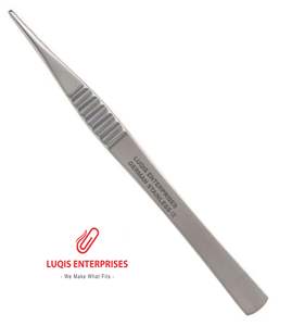 Pinzas de Disección Braithwaite 1x2 con Dientes Serrados, Pinzas Quirúrgicas de Pulgar de Acero Inoxidable, Instrumento Médico - Product Image 2