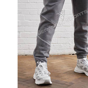 Ensemble de survêtement d'hiver pour homme en molleton 100 % coton, sweat à capuche zippé et pantalon de jogging, vêtements de sport, logo personnalisé, léger et respirant - Product Image 3