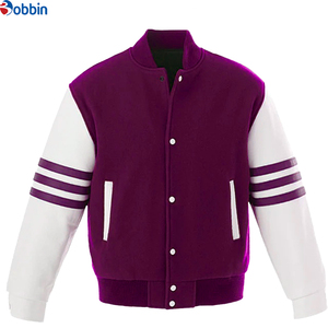 Blouson d'hiver pour homme, tendance du moment, blousons universitaires personnalisés en laine pour homme, blousons universitaires de baseball avec manches en cuir pour homme - Product Image 6