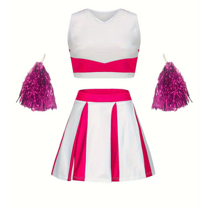 Uniforme de Porristas para Mujer de Alta Calidad, 100% Poliéster, Talla Adulto, Hecho a Medida, Servicio Personalizado OEM, Precio Económico, Transpirable - Product Image 3